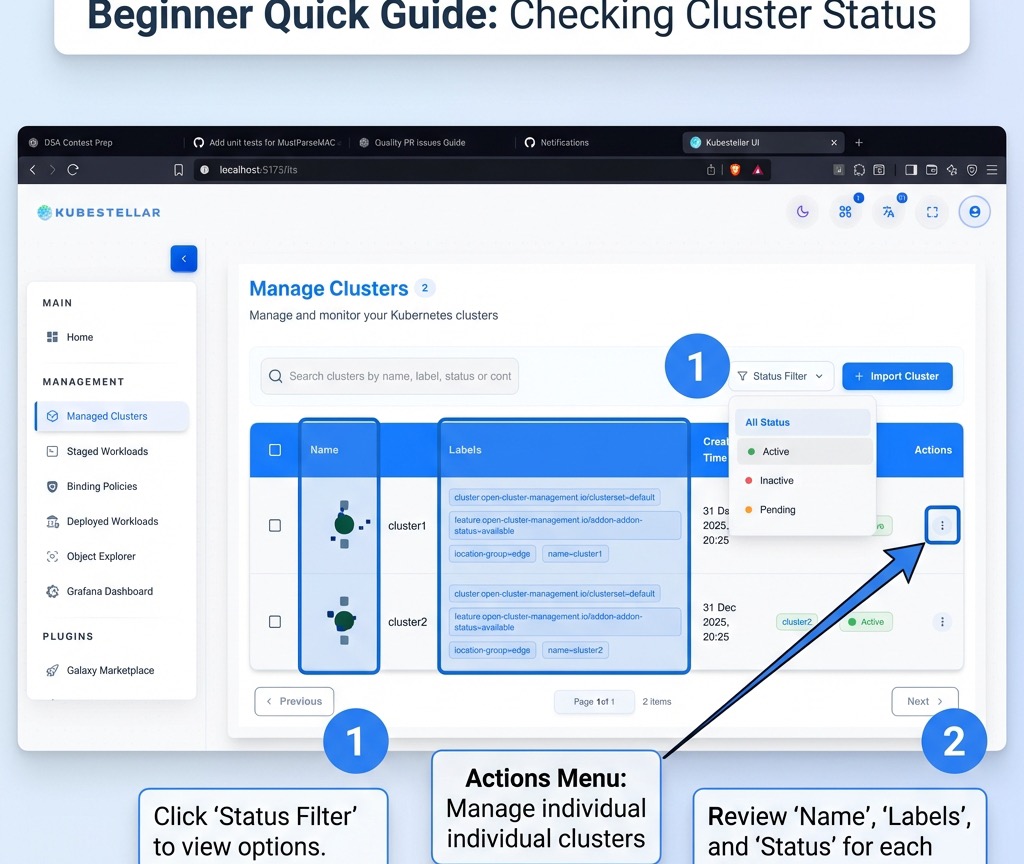 KubeStellar Managed Clusters Guide